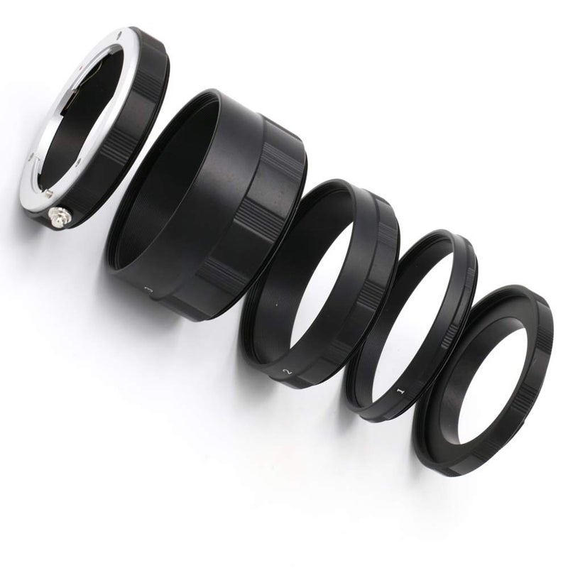 Amopofo NEX Extension Tube Macro Ring,Compatible with E-Mount Camera NEX-3 NEX-5N NEX-C3 NEX-5C Nex-7 A5100 A6000 A6300 A6500 A7 A7R A7RII A7M A7s - Image 2